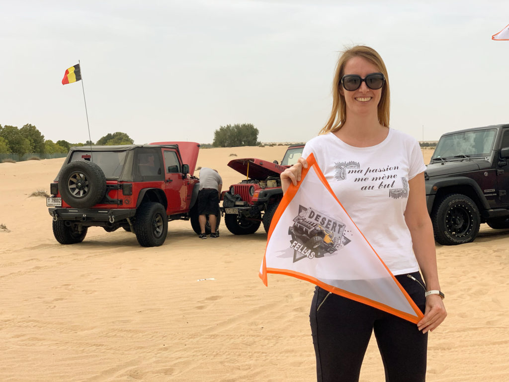 Stephanie - Desert Fellas flag
