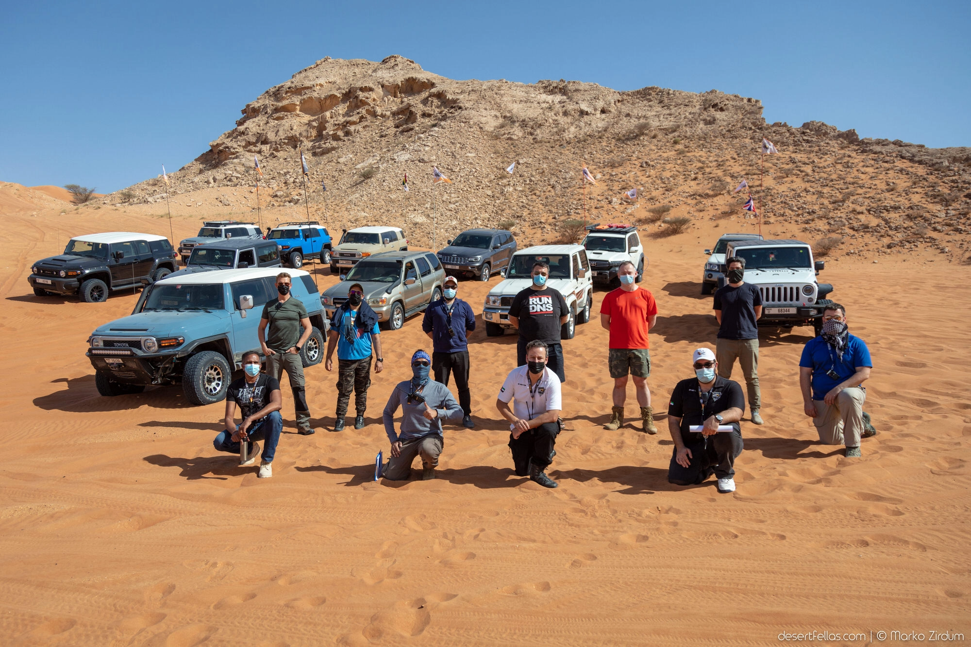 Desert Fellas team on Junior level 4 drive with Ab Initio 14th generation